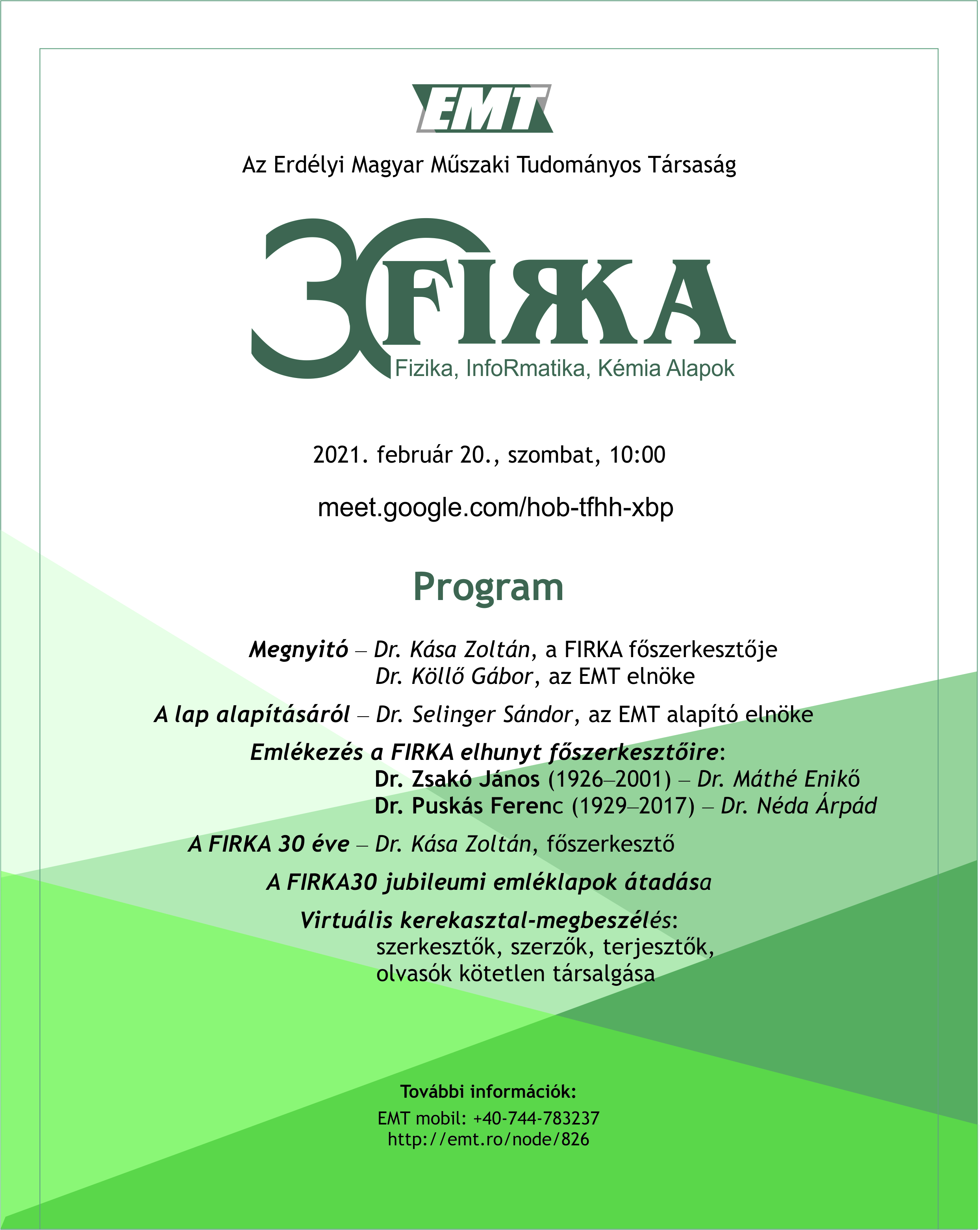 FIRKA30-program